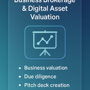 💼 Business Brokerage & Digital M&A Services
