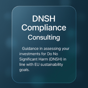 3. DNSH & EU Compliance Advisory